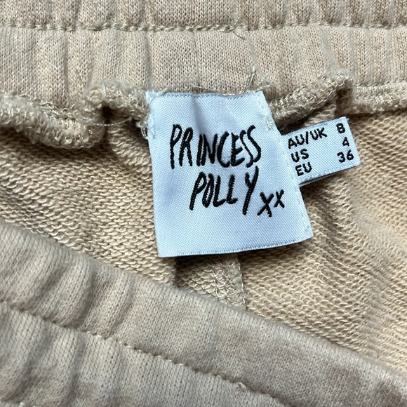 Princess Polly Nero Sweatpants (Size 4, Beige/Cream) - Picture 3 of 4
